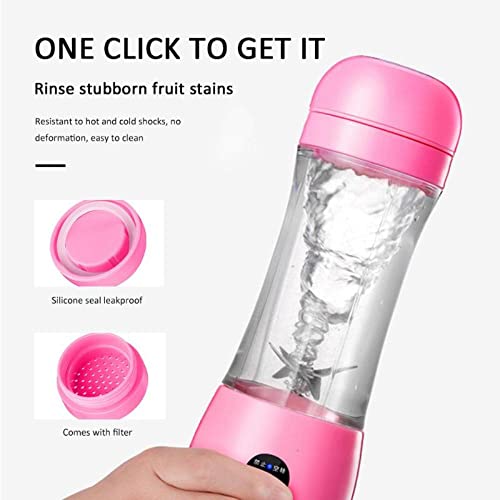 Mjjlt 500Ml Portable Juicer Usb Electric Smoothie Blender Machine Mixer Juice Cup Maker Fast Blenders Food Processor Kitchen #TOP1