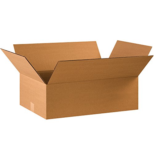 Image of BOXES FAST 22x14x8 Corrugated Boxes, Medium, 22L x 14W x 8H, Pack of 20 | Shipping, Packaging, Moving, Storage Box for Home or Business, Strong Wholesale Bulk Boxes