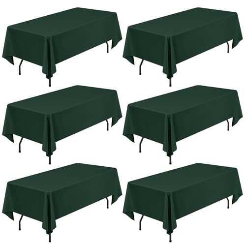 Pesonlook 6Pack Hunter Green Polyester Tablecloths Review: A Comprehensive Look at Value and Performance