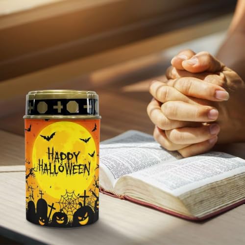Image of Halloween Cemetery Solar Lights Flameless Candle | Outdoor Waterproof LED Flameless Candle, Grave Lights Solar Powered Landscape Lights for Grave Memorial Gift, Cemetery Decor