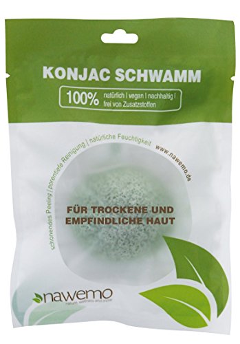 Aloe vera konjac sponge for dry skin
