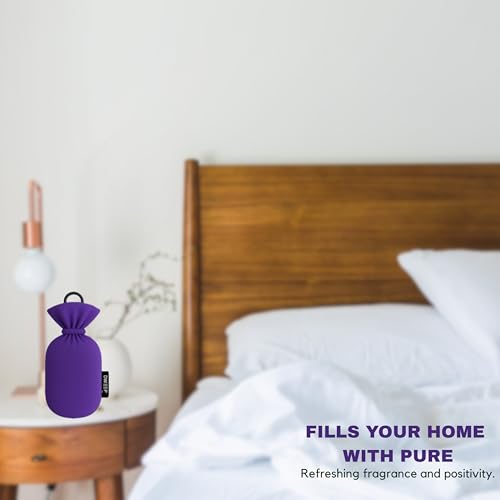 Image of Dweep Organic Camphor Air Freshener Pack of 2 | 100% Camphor Based | Long Lasting Freshener for Car, Wardrobe, Office Cabin, Travel Bag & Bathroom | Natural Odor Control (LAVENDER-SANDALWOOD)