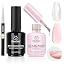 A - Clear & Milky Pink