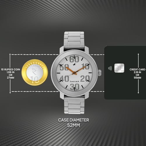Fastrack Casual Analog White Dial Men's Watch-NL3121SM01/NP3121SM01 (Image - 4)