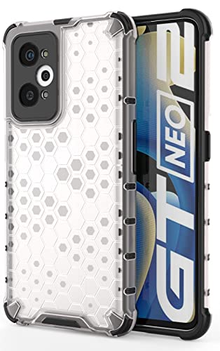 Image of Glasgow Back Case Cover Compatible with Realme GT Neo2 5G (Stylish Design) - Transparent