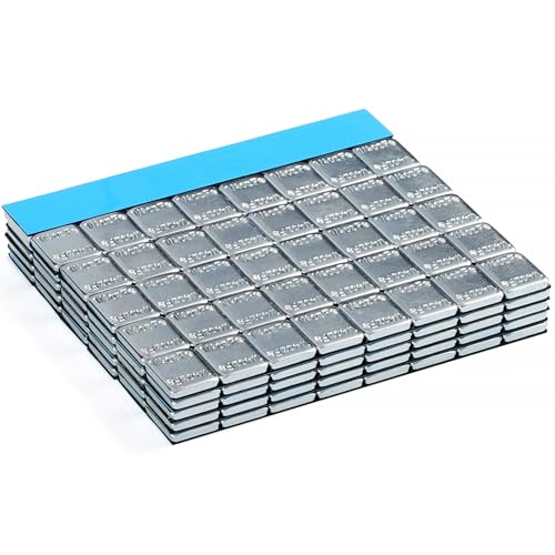 JiiinMiiin Upgraded Wheel Weights 1/4oz, 0.25oz - 240PCS Adhesive Stick on Wheel Weights, 60oz/Box, Perfect for Cars/Trucks/SUVs/Motorcycles