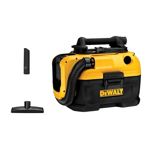 DEWALT 20V MAX Cordless Shop Vac, Wet Dry Vacuum Cleaner, Portable 2 Gallon Wet Dry Vac, Strong...