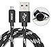 Agoz Braided Micro USB Fast Charger Cable Cord for Bose SoundLink Color Bluetooth Speaker 2 3,Mini 2,Headphones II AE2W,QuitComfort QC20,QC30, QC35,Revolve Plus,SoundSportUE Boom (4ft)