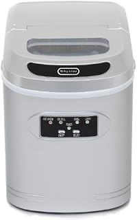 Whynter IMC-270MS Compact Ice Maker, 27-Pound, Metallic Silver