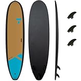 TAHE 8'4' Meteor Foam Surfboard – Premium Molded Soft Top | Durable, Lightweight & Stable | Ideal for Beginners, Rentals & Schools | Skin-Tec Construction for Long-Lasting Performance