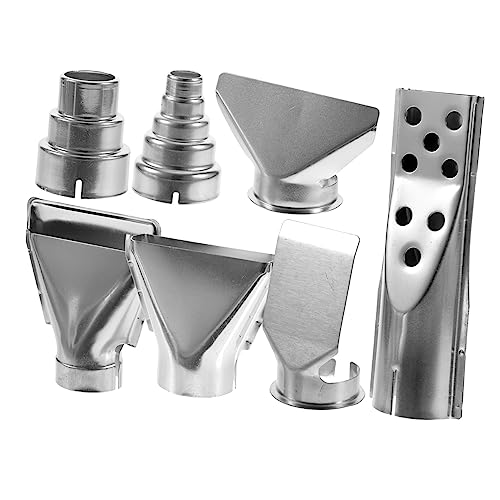 STOBAZA 7pcs Air Nozzle Set Hot Air Soldering Nozzles for Stainless Steel Tips
