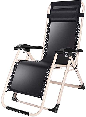 Chaise longue portable renforcée support 200 kg au design extérieur soigné