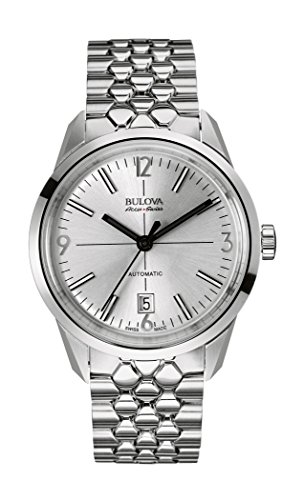 Bulova Unisex Analog Uhr mit Edelstahl beschichtet Armband 63B177