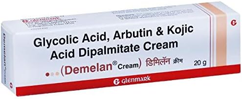 Artcollectibles India 5 X Demelan Cream Glycolic Acid Arbutin,Kojic Hyper Pigmentation 15G Skin Care