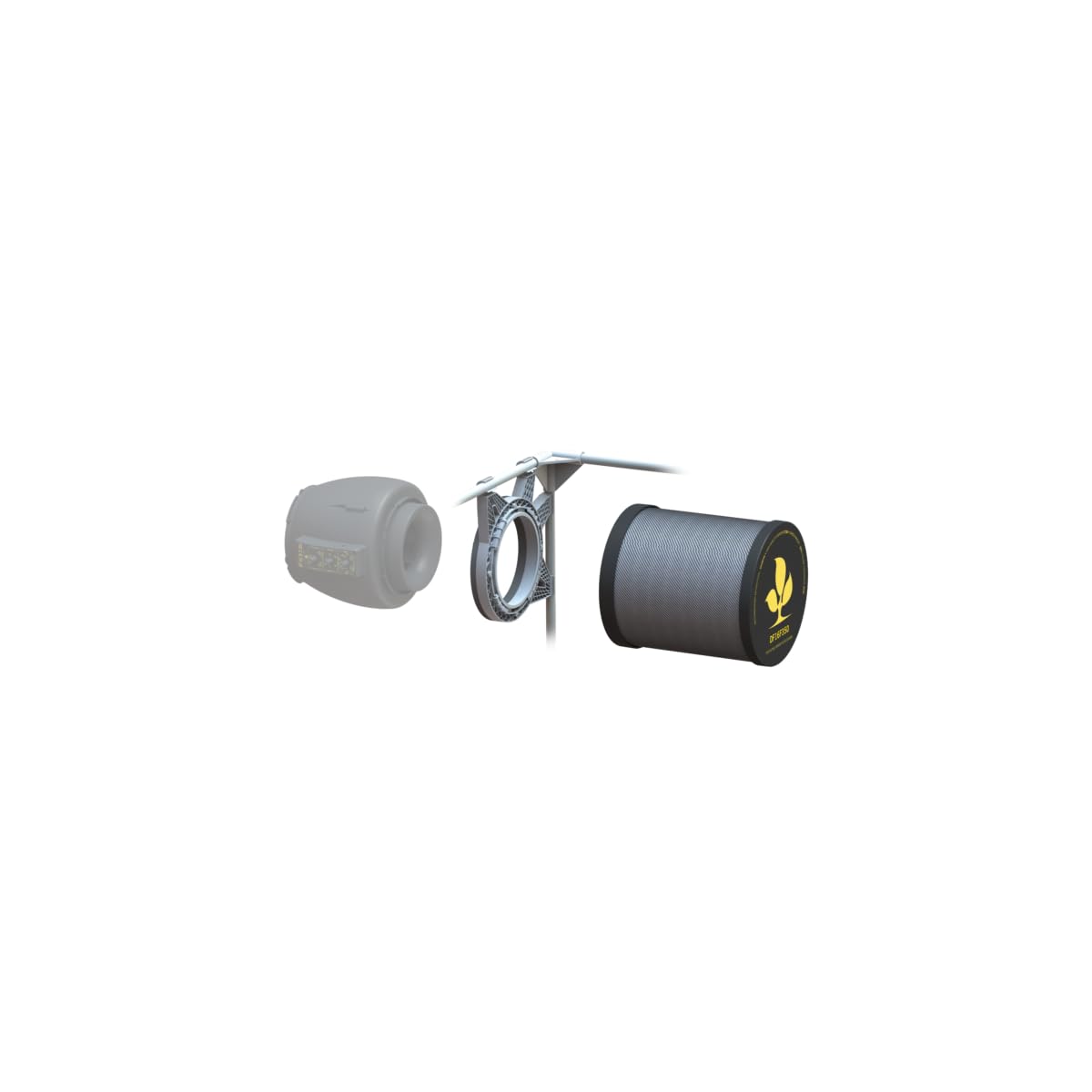 SECRET JARDIN Filtro carbone DF16 CTC80 1 kg 150 m3/h