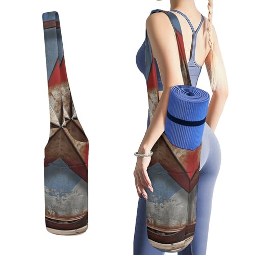 Sac de rangement pour tapis de yoga imperméable et grand format en toile