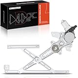 A-Premium Power Window Regulator with Motor (6 Pins, with Express Up or Down) Compatible with Honda Civic 2012-2015 Sedan Front Left Driver Side
