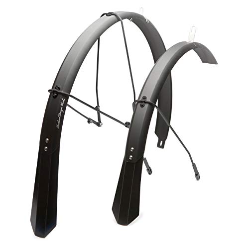 Portland Design Works | Full Metal Fenders | 650 X 55Mm, Black W/Black Stays #TOP12