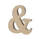 Letras de madera para pared: adecuadas para decoración de paredes del hogar, jardín y fiestas de bodas, letras del alfabeto de madera