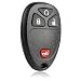 Key Fob Keyless Entry Remote fits Chevy Silverado Traverse Equinox Avalanche/GMC Sierra/Pontiac Torrent/Saturn Outlook Vue 2007 2008 2009 2010 2011 2012 2013 2014 2015 2016, 15913421
