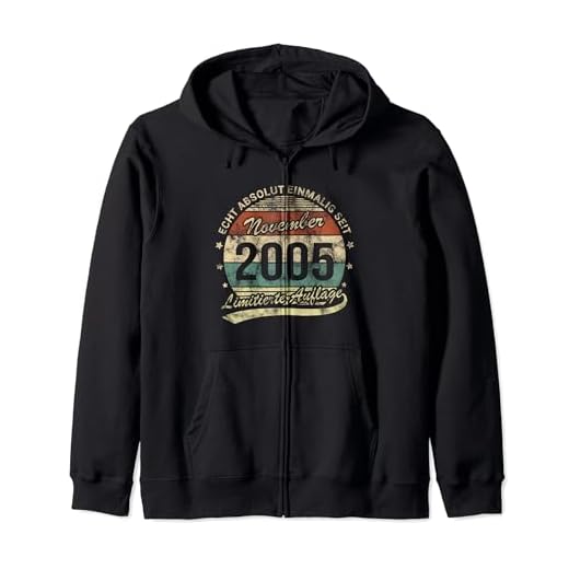 Auténtico absolutamente único desde noviembre de 2005 cumpleaños retro Sudadera con Capucha