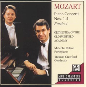 Piano Concerti 1-4 [Audio CD] Mozart and Bilson