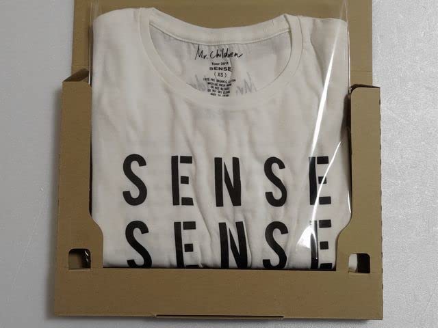 Amazon.co.jp: Mr.Children Tour 2011 SENSE Tシャツ ホワイト XS