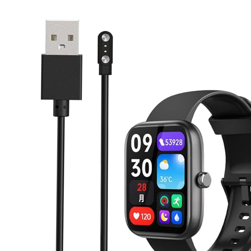 【1本セット】Motivaris IDW25/votopoly B06 用 スマートウォッチ充電ケーブル 0.6m SpinoArmor USB充電 磁気吸着 携帯充電器 超高耐久 軽量 小さい 持ち運び便利 断線防止 Motivaris IDW25/vo