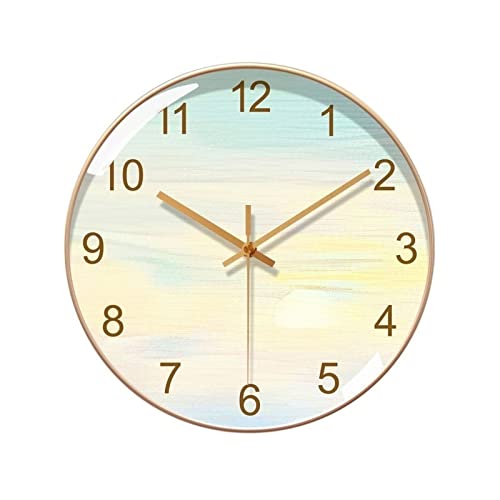 Horloge murale moderne pour restaurant salon décoration créative et silencieuse - 2