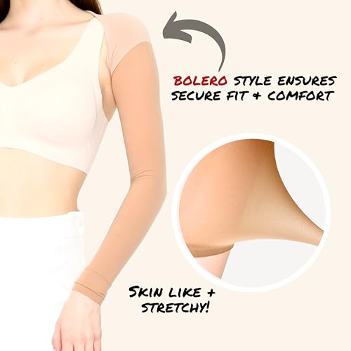Skin-Tight Golf Bolero Women Ultimate UV Protection Comfortable Fit Arm Sleeves Base Layer Inner Top Long Sleeves4