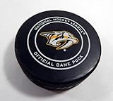 2017 Nashville Predators Vs. Chicago hawks Game Used Puck DP61276 - NHL Unsigned Game Used Pucks