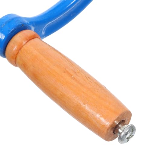 Mango manual para pasta accesorio madera hierro suave casa 4