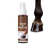Hoof Oil -100ml | Hoof Dressing for Horses | Moisturizing Strengthening...