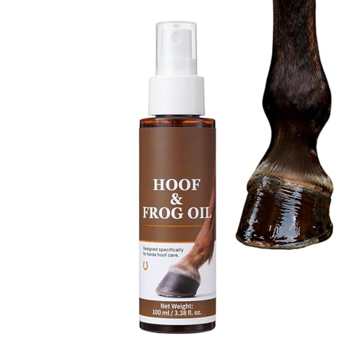 Soin pour Sabots de Cheval en Spray - 100 ml Solution nourrissante et durcissante | Renforçateur de Sabots Équin,Utilisation Quotidienne en Écurie, Box, Extérieur, Ferme, pour Volailles, Chèvres,