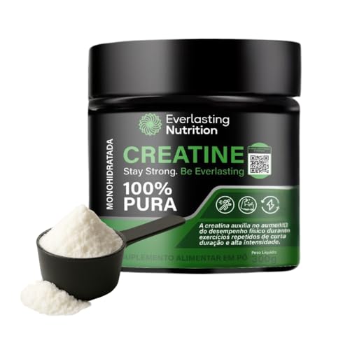 Creatina Monohidratada Everlasting Nutrition 300g - Suplemento pa...