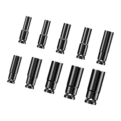 10/13Pcs 1/2inch Extended 6Point Socket Impacts Quick Fastening for Automotive and Equipment Maintenance Repairs Power Tool - Image 7