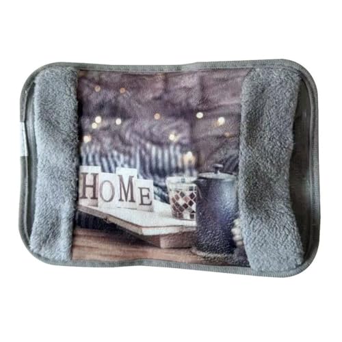 NARCISO Borsa Acqua Calda Elettrica per Ciclo, Mani, Schiena, Riscaldante, Scaldino Elettrico da Letto Scaldaletto Portatile, Boule Acqua Calda Elettrica, Sicura, Riscalda Velocemente (Home)