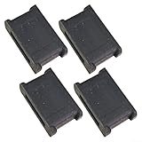 Feeshoppher Patas de goma de silicona resistentes al calor 480F BPA anti arañazos para SL400 2QT tostador horno parrilla sartén para instalar y quitar patas protectoras para cocina (4 piezas)