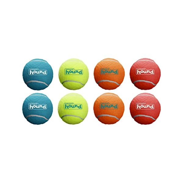 Outward Hound Squeaker Ballz Fetch Dog Toy, XS, 8-Pack Outward Hound Squeaker Ballz Fetch Dog Toy, XS, 8-Pack