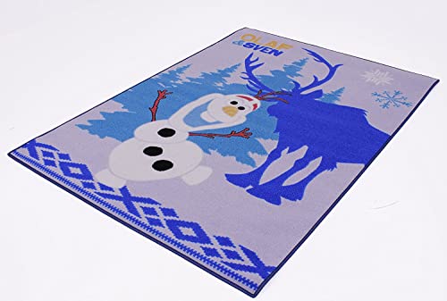 Associated Weavers Frozen SPIELTEPPICH 03 95X133, Nylon, Multicolor, 95x8,2x8,2 cm
