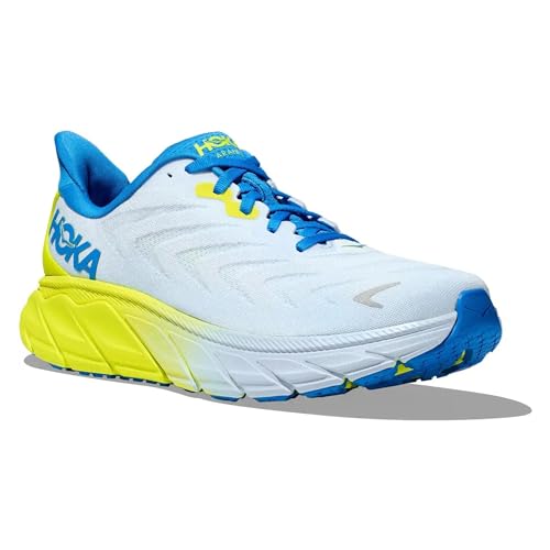 HOKA HOKA Men's Arahi 6 Running Shoes, Ice Water/Evening, 11 US