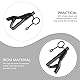 10st Mikrofon-lavalier Mini Mic Lavalier Clip Kragen Clip Kleine Draht Clips Lavalier Mic Clip Mikrofon Krawatte Clip Lavalier Mikrofon Halter Metall Mikrofonständer Eisen