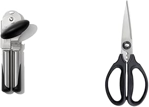 OXO Good Grips Good Grips Steel Can Opener,7.25-Inch & Good Grips Good Grips Kitchen Shears