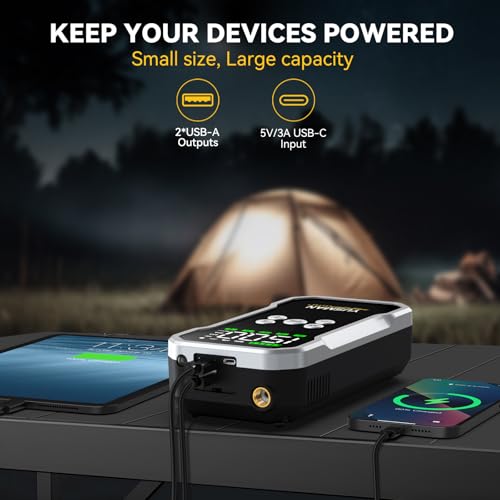 8000A Jump Starter with Air Compressor