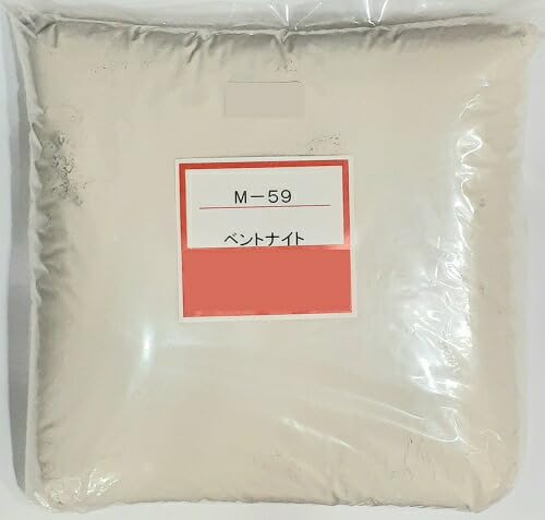 ベントナイト 粉末 釉薬 原料 釉薬の粘性増加に 陶芸 1kg
