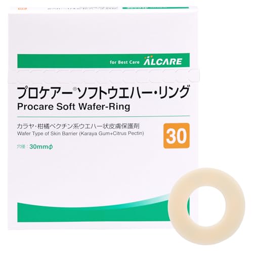 アルケア プロケアーソフトウエハー・リング カラヤ・柑橘ペクチン系パウダー状皮膚保護剤 15592 30mmφ 8個のサムネイル