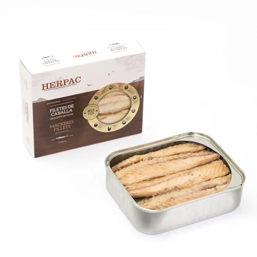 Filetes de caballa 245gr - Herpac