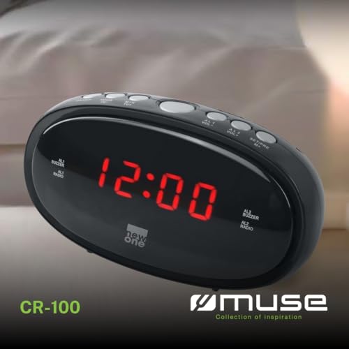 Radio réveil PLL New One CR 100 Double alarme - vue 5