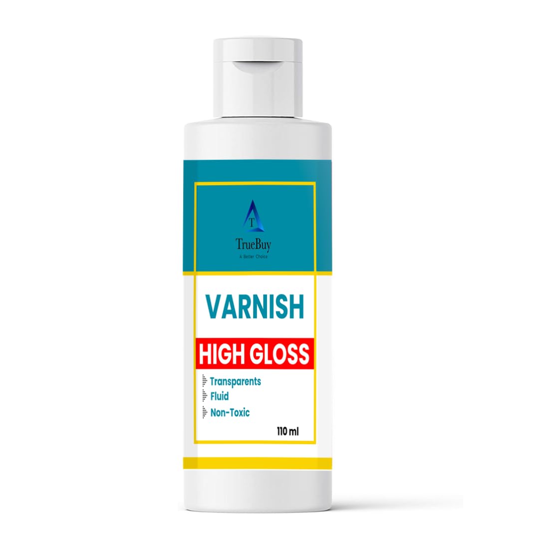 TrueBuy Varnish for Acrylic Painting 110 ml Waterproof Gloss Varnish