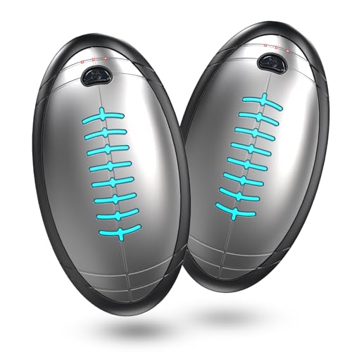 2in1 Warmers Rechargeable, 4000mAh 12Hrs Long Warmth Hand Warmer, 2S Double Sided Quick Heating & 3 Levels Heat Max 136?, Warm Best Gifts